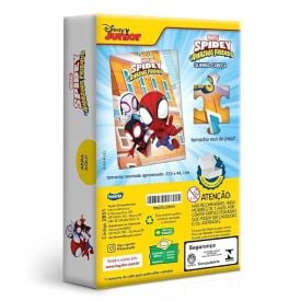 Quebra-Cabeça Spidey Amazing Friends Toyster - 60 peças