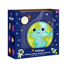Quebra-Cabeça Viagem Espacial Display - Xalingo