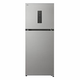 Geladeira Lg Inverter 476L Duplex Door Cooling Bivolt Inox Gb-B472pfsf