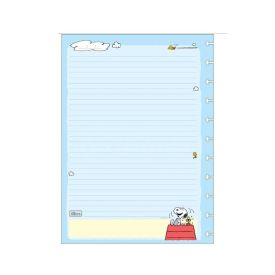 Refil Para Tilidisco Universitário Snoopy 50 Folhas Tilibra - 90g