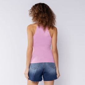 Regata Feminina Gola Alta Boby Blues Encanto