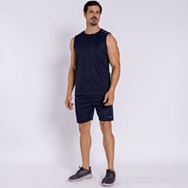 Regata Masculina Esportiva Dry Fit Scream Azul Marinho