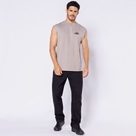 Regata Masculina Machão Em Algodão Thing Cinza