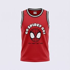 Regata Spidey Infantil 1 a 3 Anos Menino Marvel Vermelho
