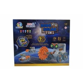 Kit Robô Solar 7 em 1 Novo Cientista Educativo Nettoy