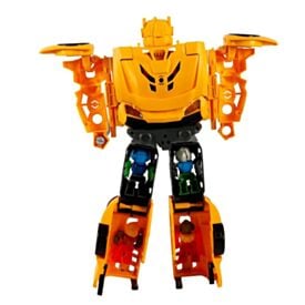 Robô Transformador com 05 Mini Robôs - Havan Toys