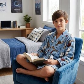 Roupão Infantil G Microfibra Lumini Havan Kids - Animais