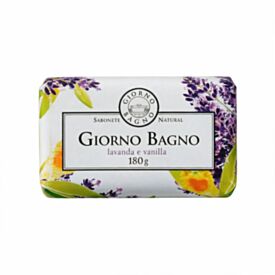 Sabonete Natural Giorno Bagno 180G - Lavanda e Vanilla