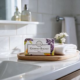Sabonete Natural Giorno Bagno 180G - Lavanda e Vanilla