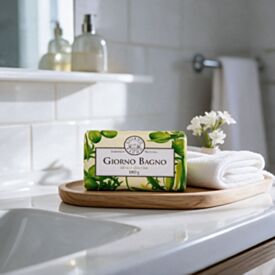 Sabonete Natural Giorno Bagno 180G - Oliva e Alecrim
