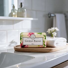 Sabonete Natural Giorno Bagno 180G - Verbena e Sandalo