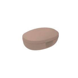 Saboneteira Soft Ou - Marrom Amêndoa