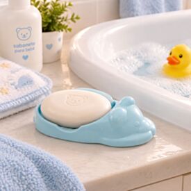 Saboneteira Urso Fofura Havan Baby - Nevoa
