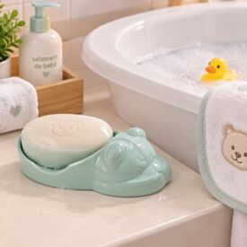 Saboneteira Urso Fofura Havan Baby - Verde