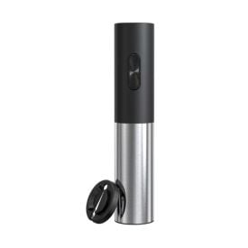 Saca Rolhas Elétrico Com Cortador De Lacre Havan Casa - Aço Inox