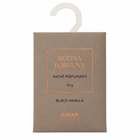 Sachê Aromatizante Buona Fortuna 25G - Black Vanilla
