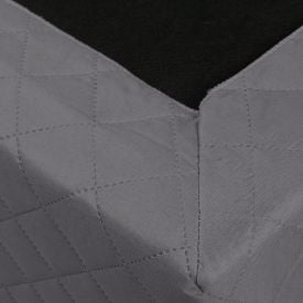 Saia Box Casal Matelada Veste Fácil Havan Casa - Cinza