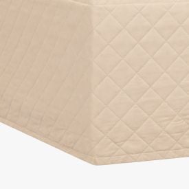 Saia Box Queen Matelada Veste Fácil Havan Casa - Areia