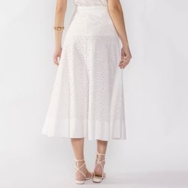 Saia Midi Clássica Em Laise Patricia Foster