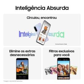 Celular Samsung Galaxy A36 5G 256Gb 8Gb Ram Tela 6.7" Câmera Tripla - Branco