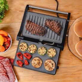 Sanduicheira e Grill Inox WAP 2 em 1 1000W WS1000