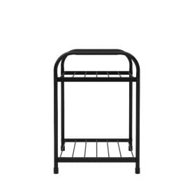 Sapateira Organizadora 2 Andares Brasforma - Preto