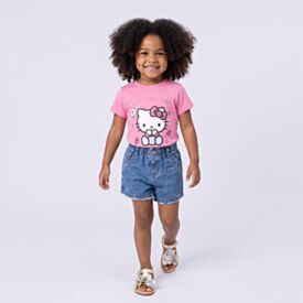 Short Clochard Infantil Menina 1 a 3 Anos Yoyo Kids