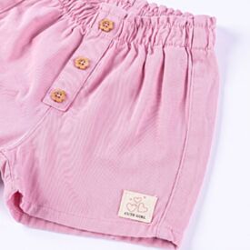 Short Clochard Infantil Menina 1 a 3 Anos Yoyo Kids Chiffon