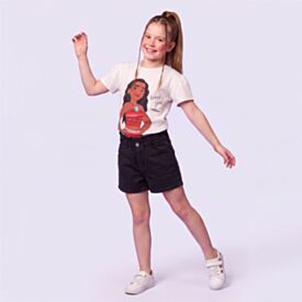 Short Clochard Infantil Menina 4 a 10 Anos Marmelada
