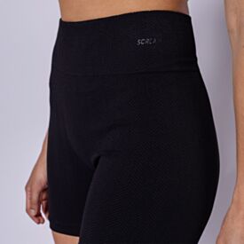 Short Feminino Fitness Sem Costura Scream Preto