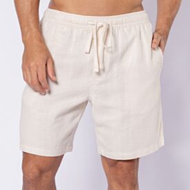 Short Masculino Em Algodão Com Textura Thing