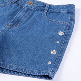 Short Mom Juvenil Menina 12 a 16 Anos Marmelada Jeans