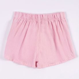 Short Saia Sarja Infantil Menina 1 a 3 Anos Yoyo Kids