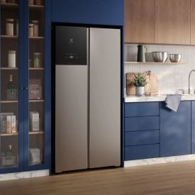Refrigerador Geladeira Electrolux Side by Side Es40s Inverter 431 Litros