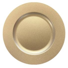 Sousplat Petit Liso 25 cm Havan Casa - Ouro Velho