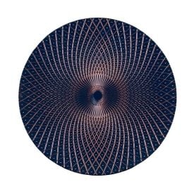 Sousplat Cromus Havan - Azul