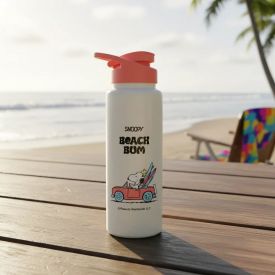 Garrafa Squeeze de Personagens 750Ml Bandeirantes - Snoopy