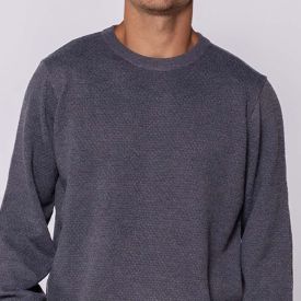 Suéter Masculino Em Tricot Com Textura Marc Alain