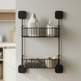 Suporte Duplo para Parede Multiuso Metaltru 34Cm