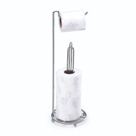 Suporte Papel Higiênico De Chão Premium Arthi - Aço
