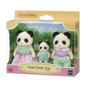 Sylvanian Families Conjunto Família Dos Pandas Graciosos Epoch - 5770
