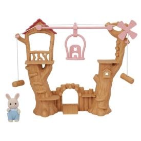 Sylvanian Families Parquinho Nas Árvores Do Bebê Coelho De Leite Epoch - 5452