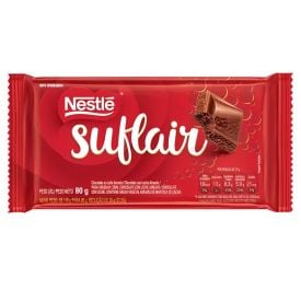 Barra De Chocolate Suflair Ao Leite Nestlé - 80g