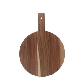 Tábua de Corte Acácia Havan Casa 33 cm - Redonda