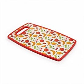 Tábua para Corte de Plástico Lyor 30 cm - Frutas Vermelha