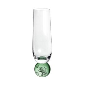 Taça para Champagne Milano de Vidro 300Ml Hauskraft - Verde