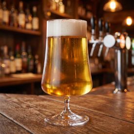 Taça Cristal de Cerveja Bohemia Elegance 380Ml - Havan Casa