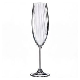 Taça de Champanhe de Cristal Bohemia Luxor -  220ml