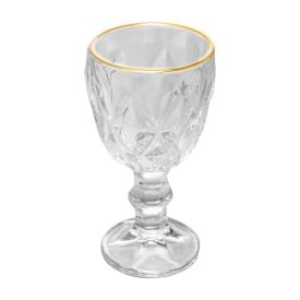 Taça De Licor Diamond Lyor 60Ml - Filete Dourado