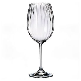 Taça de Vinho de Cristal Bohemia Luxor -  450ml